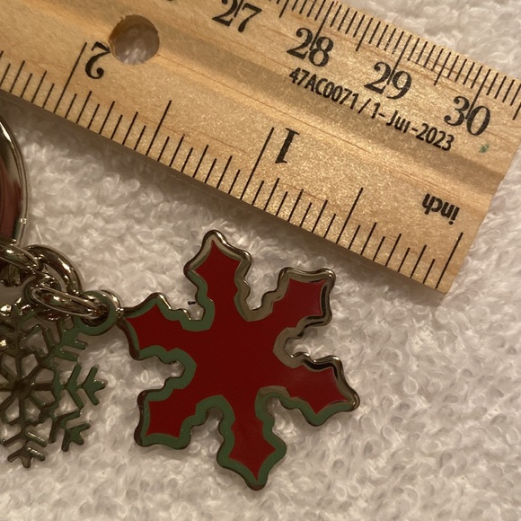 Coach Snowflake Keychain - Picture 3 of 4